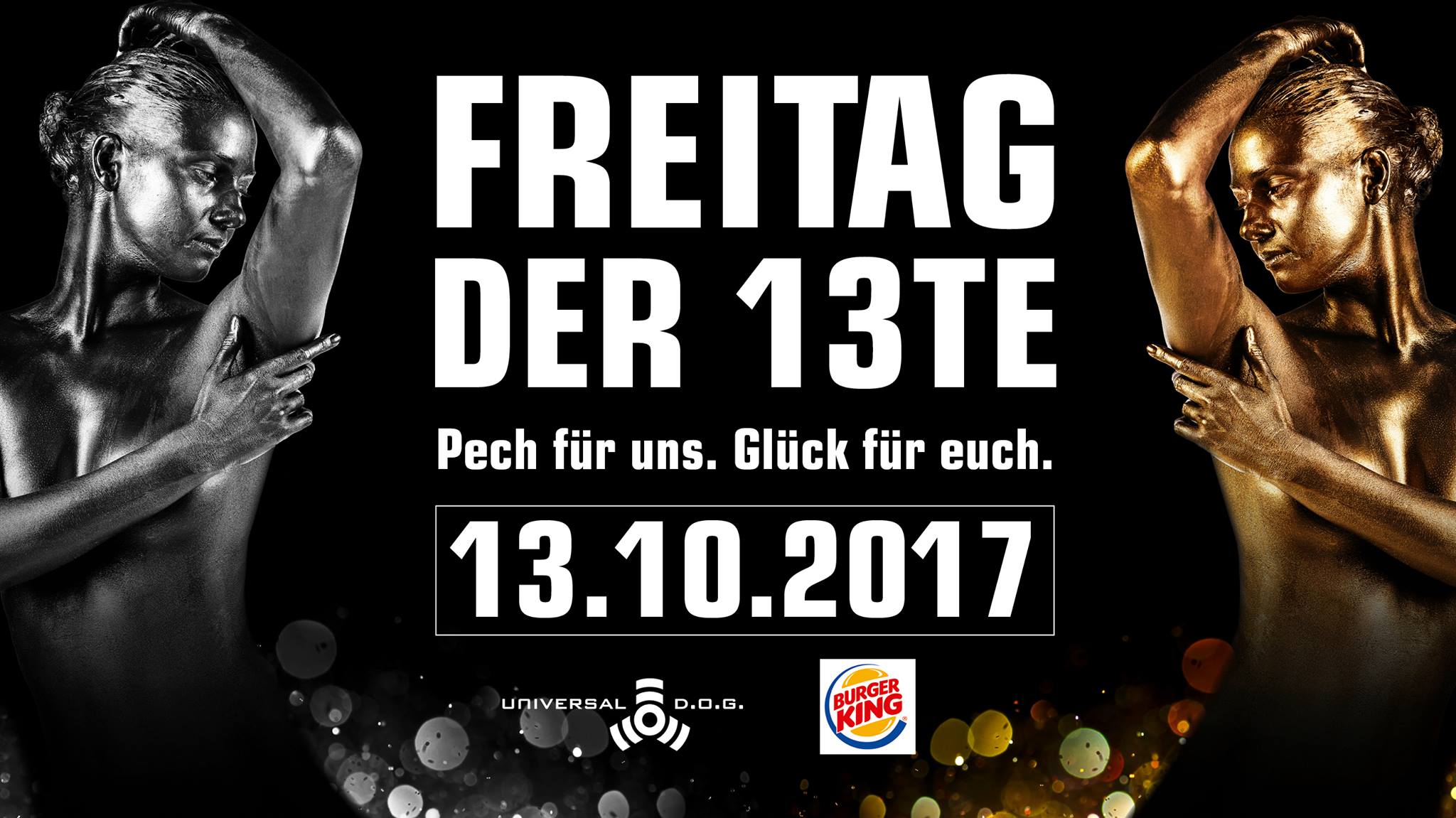 Top Event - Freitag der 13te – Pech für uns. Glück fur Euch.