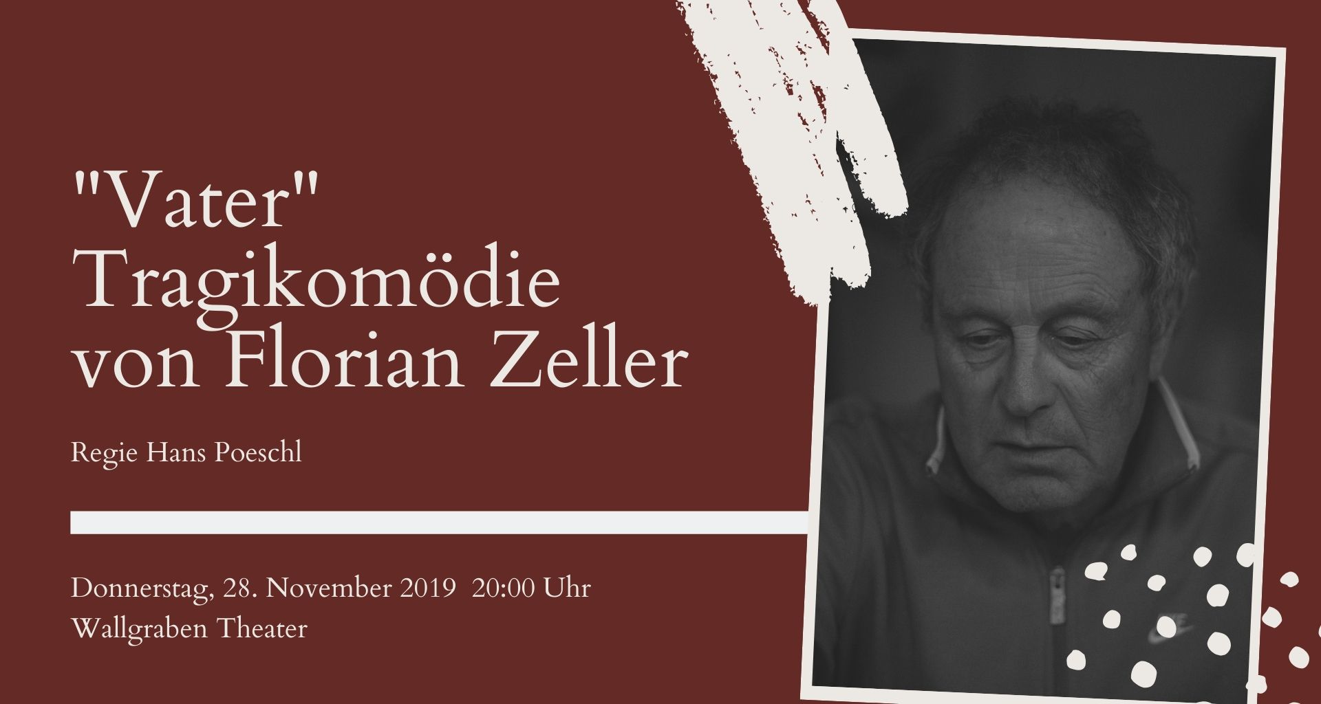 Top Event - „Vater“ Tragikomödie von Florian Zeller