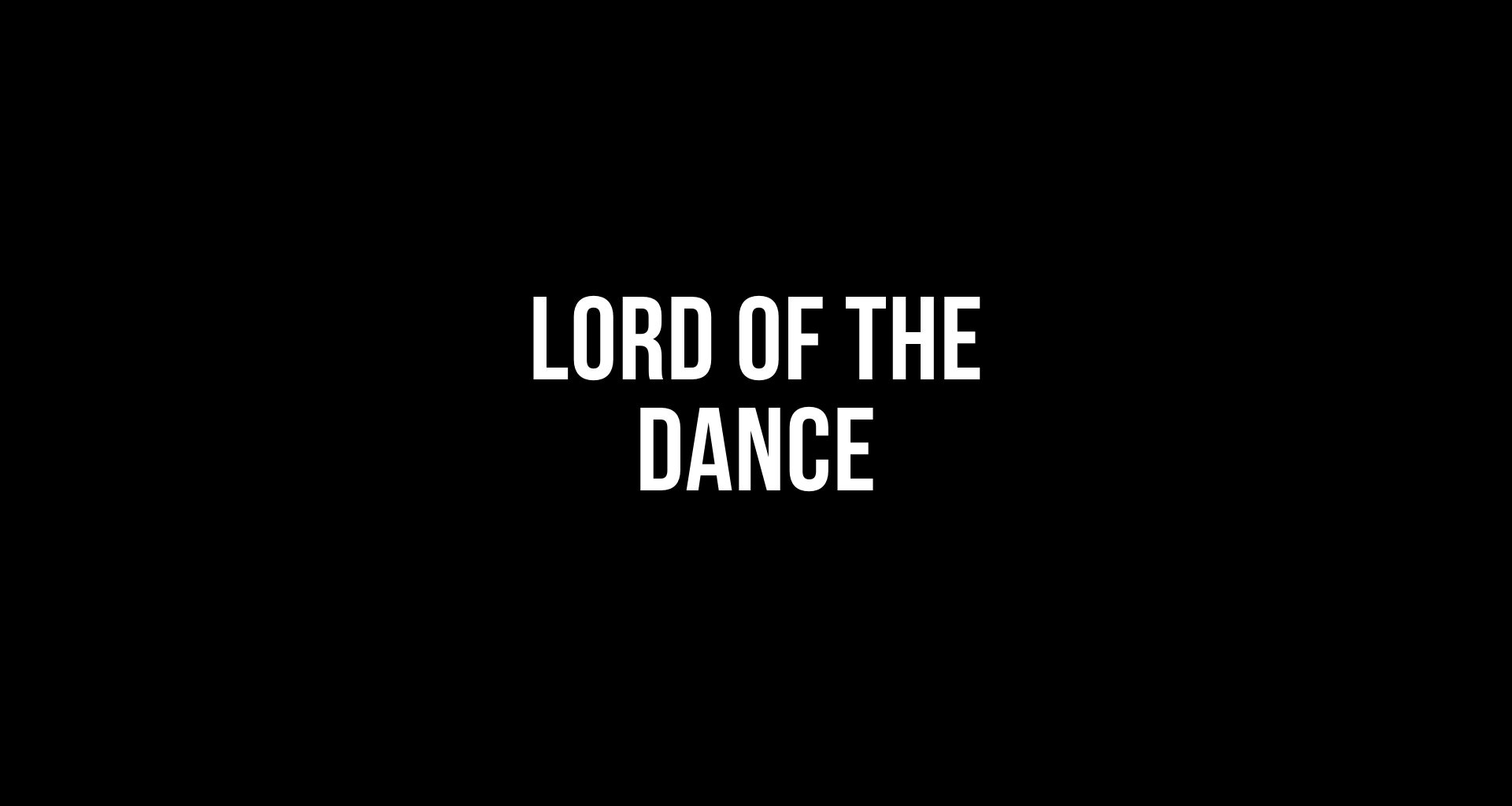 Top Event - Lord of the Dance – Dangerous Games Tour
